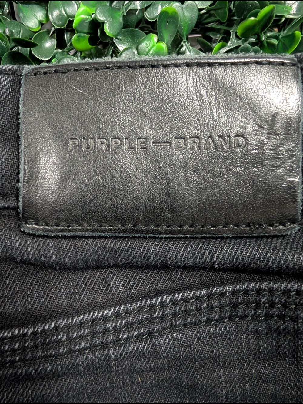 Men’s Skinny Purple Brand Black Jeans — Slim Stretch Denim - Picture 5 of 8